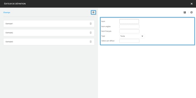 Qu'est-ce que l'éditeur de définition